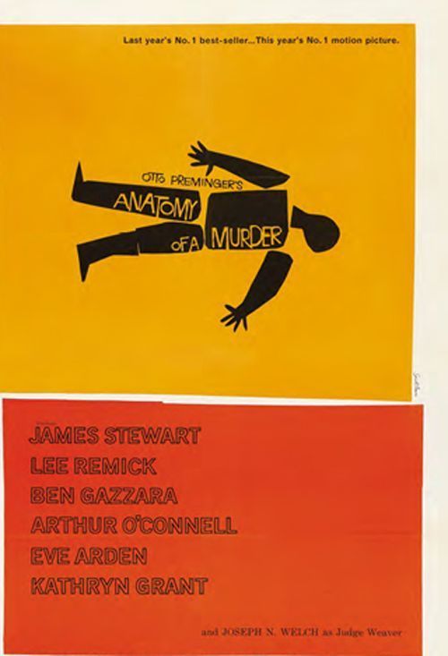 Cartel de Saul Bass.