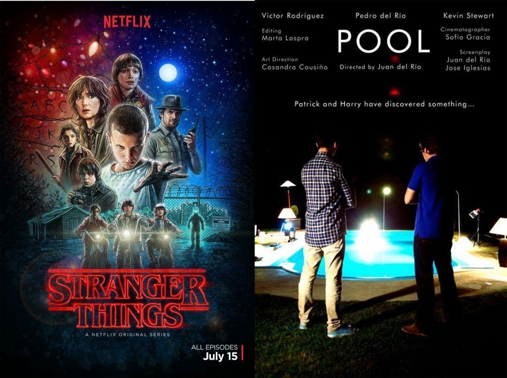 POOL STRANGER THINGS